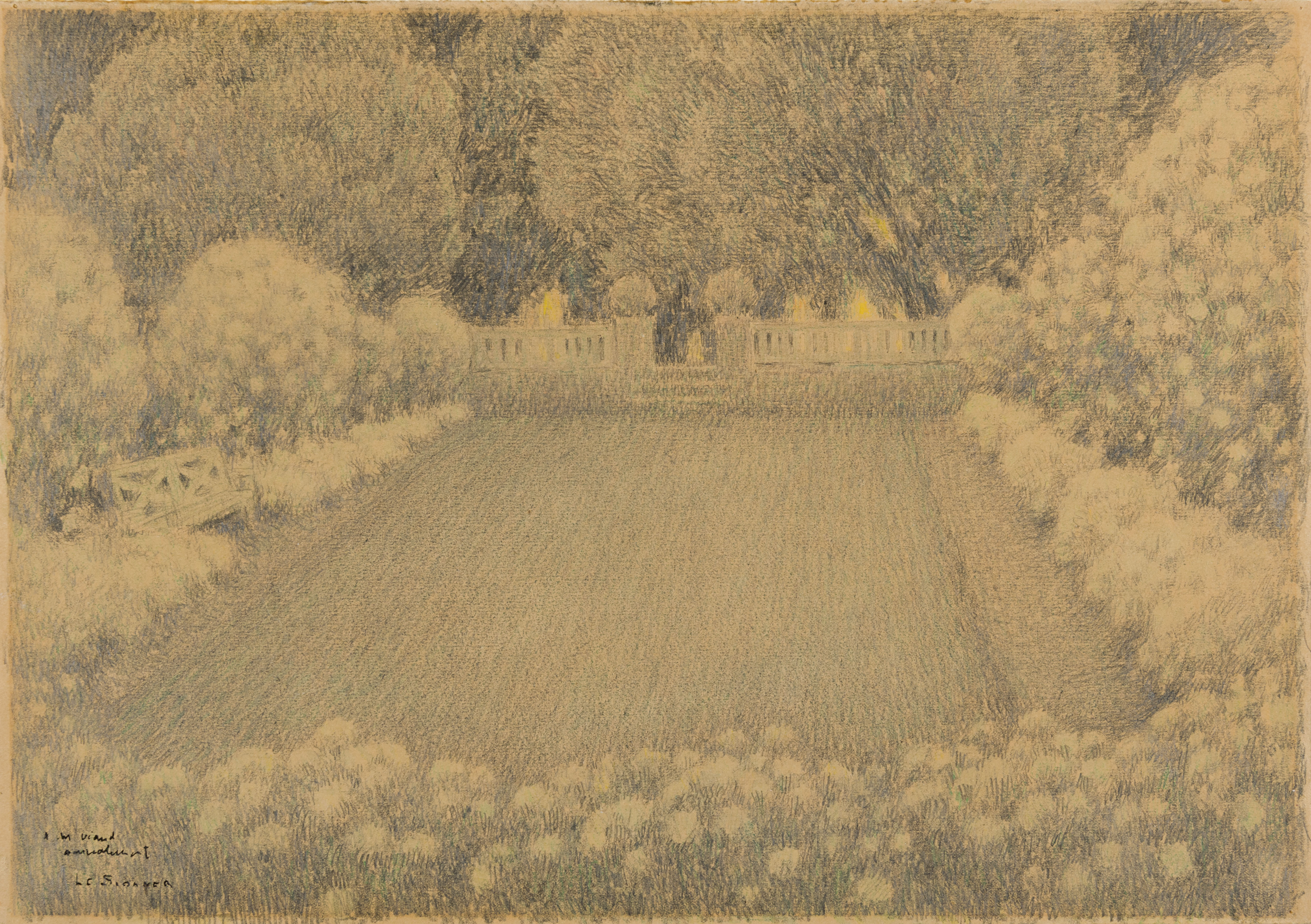 The White Garden at Gerberoy (Le jardin blanc)